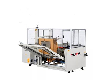 Máy tự động mở và dán đáy thùng carton YUPA