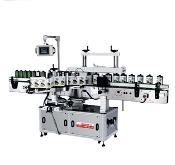 Máy dán nhãn 2 mặt chai tròn dẹt màn hình cảm ứng LM-TBJ-C