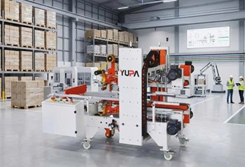 Máy dán thùng gập nắp tự động YUPA-5050