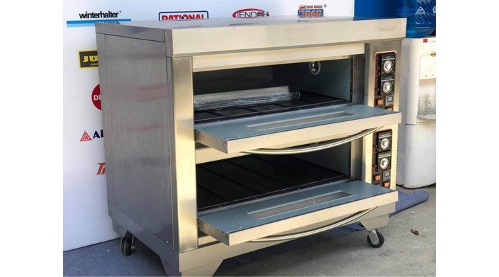 lò nướng 2 tầng 4 khay berjaya bjy-e13kw-2bd dùng điện hình 2 lo nuong 2 tang 4 khay berjaya bjy-e13kw-2bd dung dien hinh 2