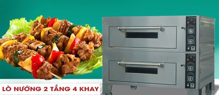 lo nuong banh 2 tang 2 khay jendah ff2002 hinh 0