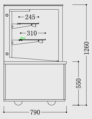 tu mat trung bay kem s3-b6 hinh 0