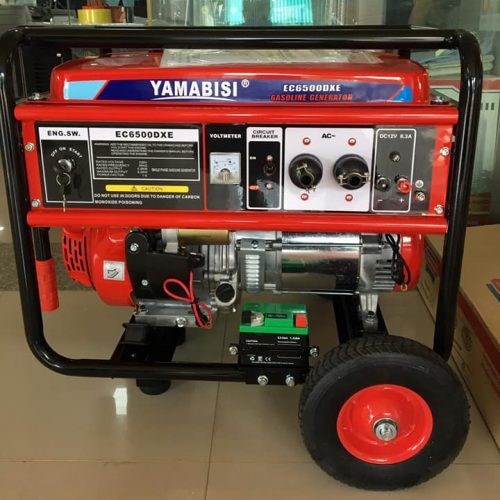 may phat dien chay xang 5kw yamabisi ec6500dxe hinh 0
