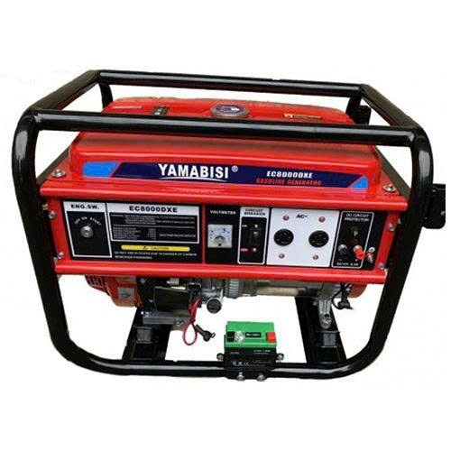 may phat dien chay xang 6kw yamabisi ec8000dxe hinh 0