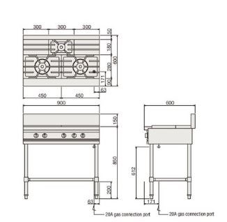 bep gas fujimark fgtns096021 hinh 1