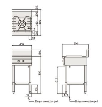 bep gas fujimark fgtns456010 hinh 1