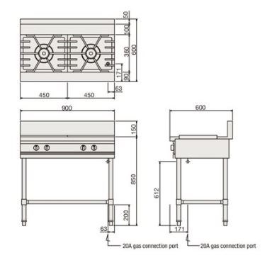 bep gas fgtns096020 hinh 1