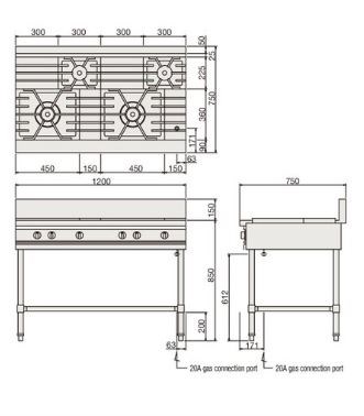 bep gas fujimark fgtns127522 hinh 1