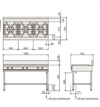 bep gas fujimark fgtns157530 hinh 1