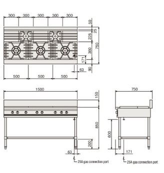 bep gas fujimark fgtns157532 hinh 1