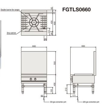 bep gas dang thap fujimark fgtls0660 hinh 0