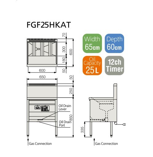 bếp chiên gas fujimak fgf25hkat hình 0 bep chien gas fujimak fgf25hkat hinh 0