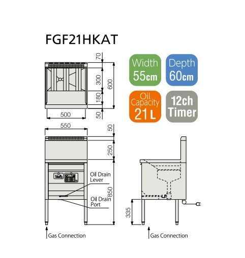 bếp chiên gas fujimak fgf21hkat hình 0 bep chien gas fujimak fgf21hkat hinh 0