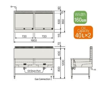 bep chien dung tich lon fujimark fgfd80a hinh 0