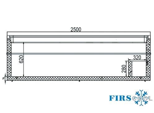 tu dong trung bay sieu thi firscool g-sd2500 hinh 0