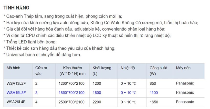 tu mat 2 canh trung bay sieu thi okasu wsa13l2f hinh 0