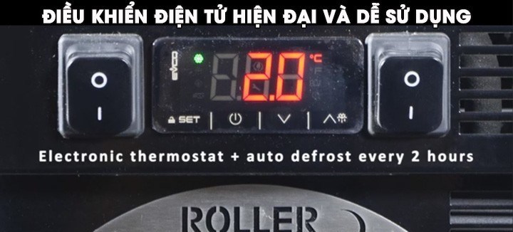 tủ trưng bày lạnh roller grill cd 1200 hình 2 tu trung bay lanh roller grill cd 1200 hinh 2