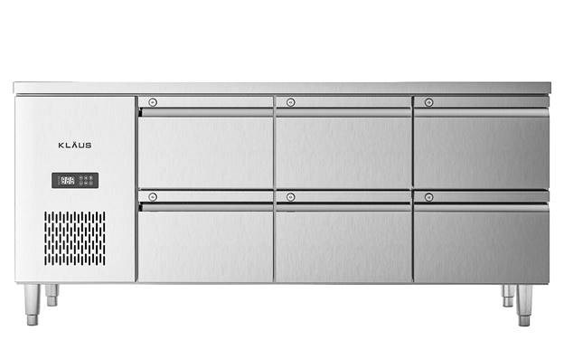 bàn mát inox 6 ngăn kéo klaus kdc-1.1-3n hình 0 ban mat inox 6 ngan keo klaus kdc-1.1-3n hinh 0