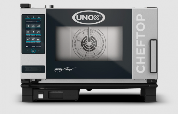 lo hap nuong da nang 3 khay gn 1/1 unox cheftop xevc-0311-eprm hinh 0