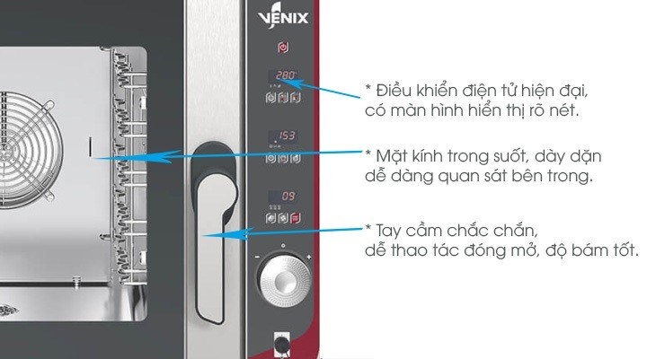 lo nuong hap da nang 5 khay venix sq05d00 hinh 1