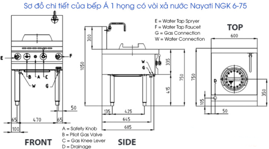 bep a 1 hong co voi xa nuoc nayati ngk 6-75 hinh 1