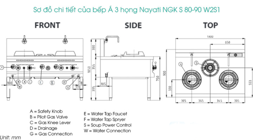 bep a 3 hong nayati ngk s 80-90 w2s1 hinh 0