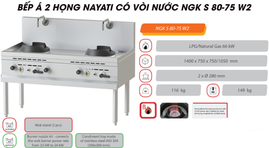 bep a 2 hong co voi nuoc nayati ngk s 80-75 w2 hinh 1