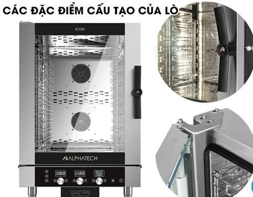 lo nuong hap da nang alphatech icet101e 10 khay dung dien hinh 1