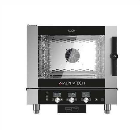 lo nuong hap da nang alphatech icet051e 5 khay dung dien hinh 0