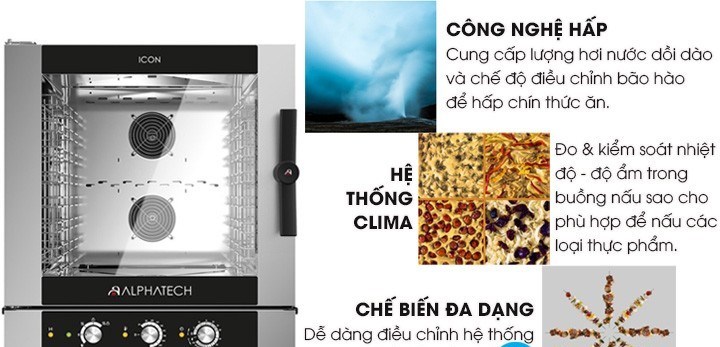 lo nuong hap da nang alphatech icet101e 10 khay dung dien hinh 3