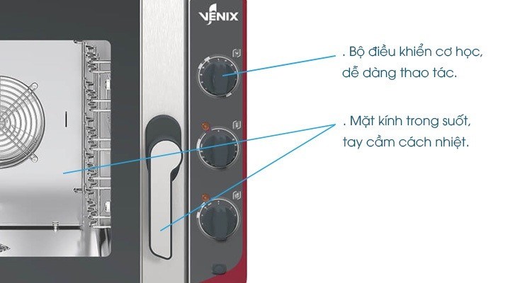 lo nuong hap da nang venix sq053m00 5 khay hinh 1