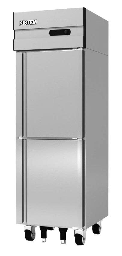 tu mat dung inox 2 canh kistem kis-xd25r (369 lit) hinh 0