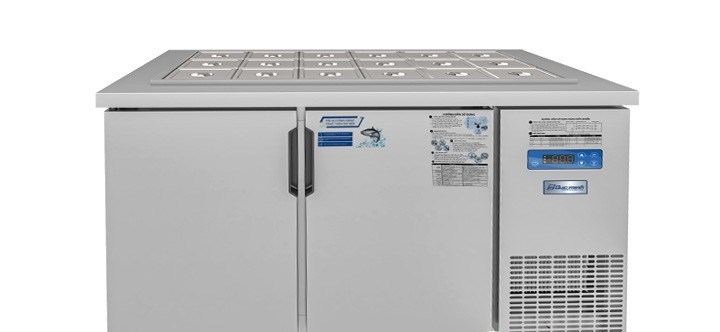 ban mat salad quat gio 2 canh inox bsq-2mi1275 1m2 hinh 0