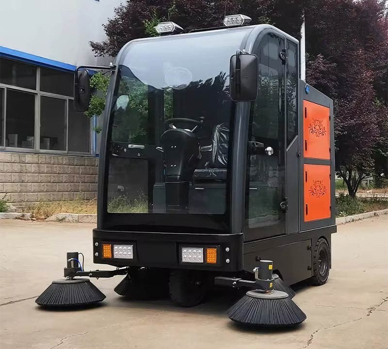 xe quet rac cong nghiep ngoi lai kumisai kms-s13 hinh 0