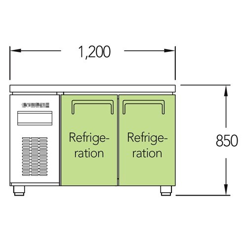 ban mat 2 canh inox everzen uds-12tir hinh 1