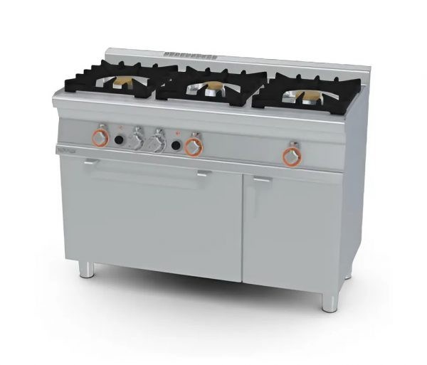 bep gas 3 hong co lo nuong lotus cf3-612gemv hinh 0