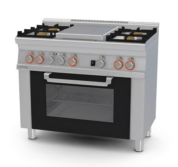 bep 4 hong kem lo nuong dien (cua kinh) lotus tpf4-610gem hinh 0