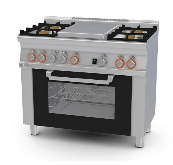 bep au 4 hong co lo nuong dien (cua kinh) lotus tpfm4-610gem hinh 0