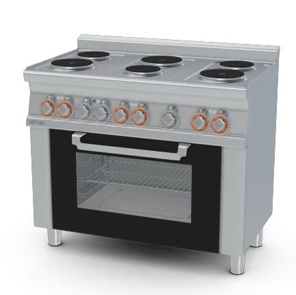 bep dien tu 3 pha co lo nuong lotus cf6-610et hinh 0