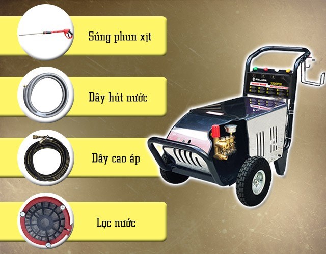 máy rửa xe chuyên nghiệp palada 20m32-5.5t4 hình 2 may rua xe chuyen nghiep palada 20m32-5.5t4 hinh 2
