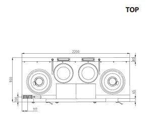 bep a 2 hong co quat thoi 2 bau nuoc nayati ngkb 22-90 w2n2 lbs hinh 2