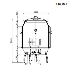 lo quay va nuong vit bang gas nayati ngdr 900 ce (hai lop) hinh 1