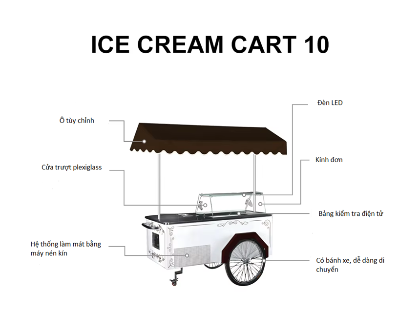 xe day kem prosky ice cream cart 10 hinh 1