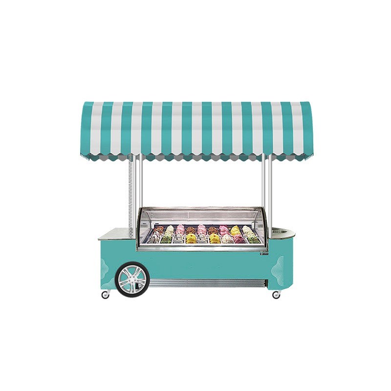 xe day ban kem ice cream cart sunny 16 hinh 0