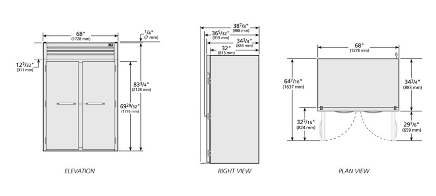 tu lanh cua ran roll-in true sta2rri-2s hinh 0