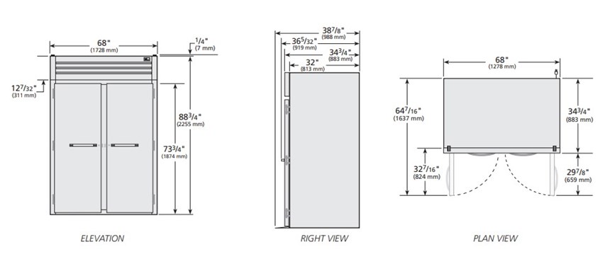 tu lanh cua xoay dac roll-in true stg2rri89-2s hinh 0