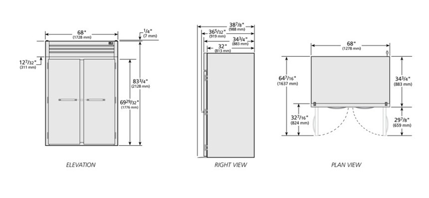 tu lanh cua xoay dac roll-in true str2rri-2s hinh 0