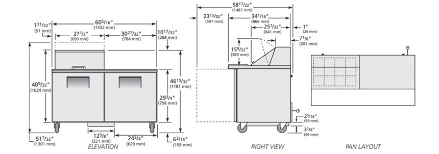 ban sandwich/salad cua dac mega-top true tssu-60-12m-b-hc hinh 0