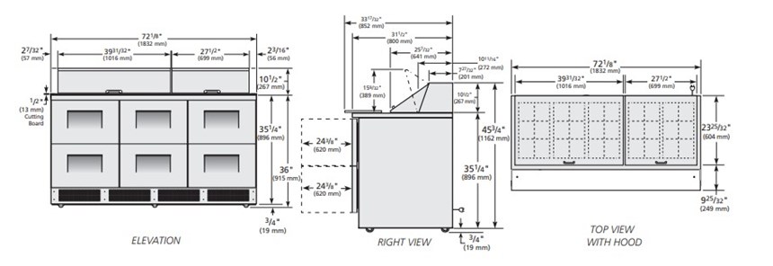 ban chuan bi thuc pham ngan keo true tfp-72-30m-d-6 hinh 0