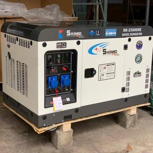 máy phát điện chạy dầu 20kva shinko sk23000se hình 0 may phat dien chay dau 20kva shinko sk23000se hinh 0